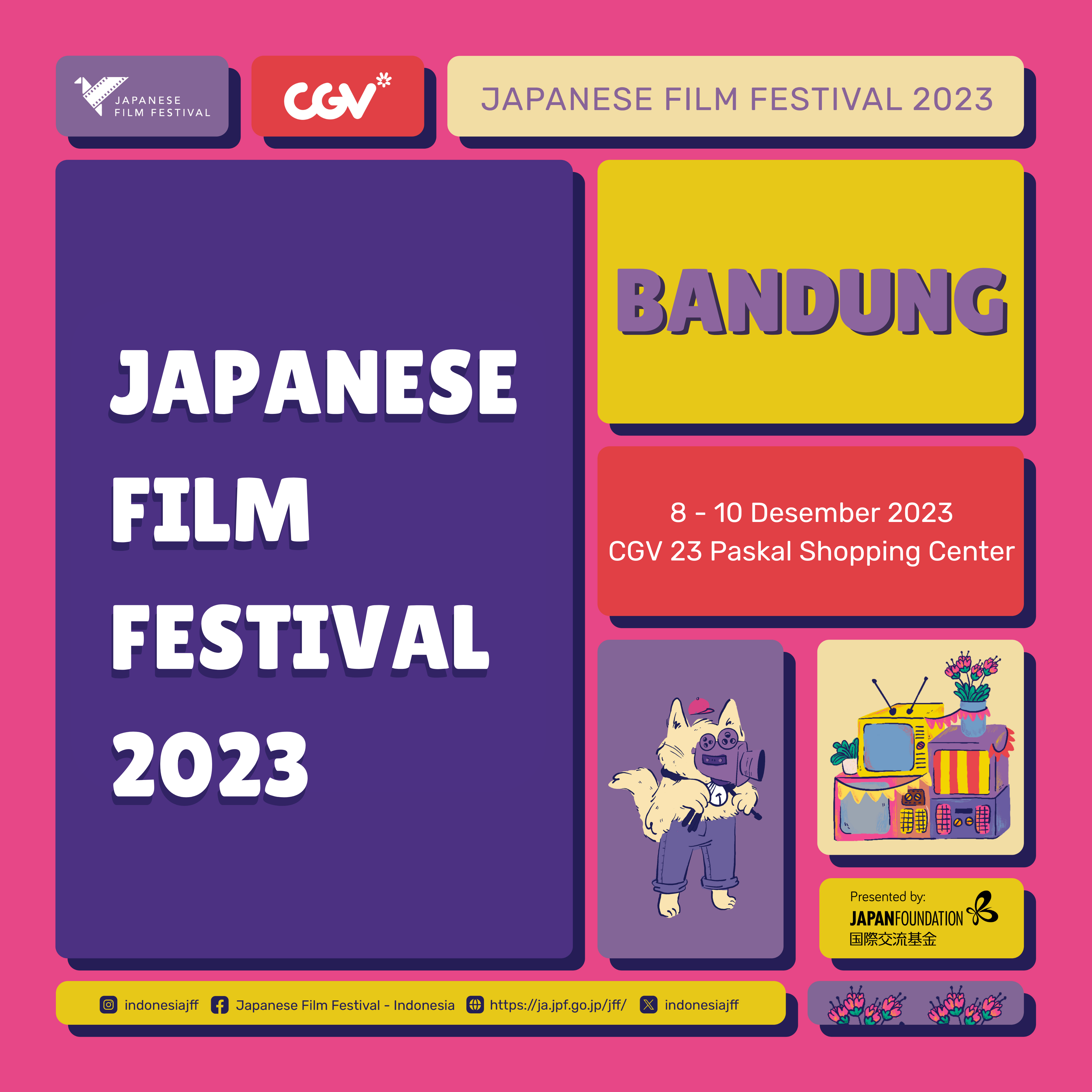 Japanese Film Festival Bandung 2023 What's New Indonesia